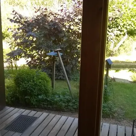 Maison Bois Dom wakacyjny Ruaudin
